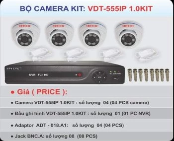 Lắp đặt camera tân phú Vdtech Vdt-555Ip 1.5Kit